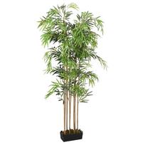 Vidaxl Sztuczny Bambus, 1095 Liści, 150 Cm, Zielony