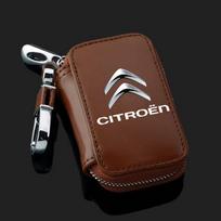 Automobilio rakto dėklas Odinės piniginės Namų tvarkytojo dangteliai Maišelis su užtrauktuku Citroen C1 C2 C4 C5 C3 C4L C8 Berlingo Xsara Picasso priedams