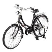 TOMMYFIELD 112 Miniature Alloy Bicycle Model Toy Collection Model Decoration (Female, Black) [Used]