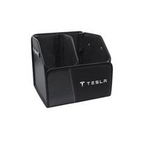Folding Car Trunk Organizer Box Storage Bag Tools Tidying Key For Tesla Y Model 3 Highland Coil Cybertruck Roadster S X Juguete