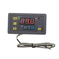 W3230 DC12V 24V AC110-220V K-Type Thermocouple Digital Thermostat -60°C~ 500°C LED Display Thermostat