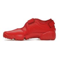 Nike Air Rift Leather Fire Red Women's Low-Top Lifestyle Casual Shoes Red HM5737-600 EU 38