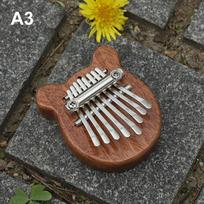 8 klavišų kalimba nykščiu pianinas dovanos vaikams pradedantiesiems muzikos mėgėjams muzikantams, mielas instrumento pakabukas raktų pakabukas priedai