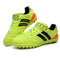 Children's Velcro No-Tie Non-Slip Football Shoes for Boys & Girls 35