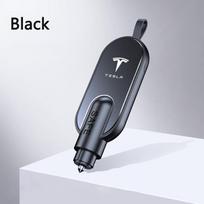 Car Safety Hammer Window Glass Breaker Emergency Escape Tool (broken window + seat belt cutting function) for Tesla Model Y 3 X