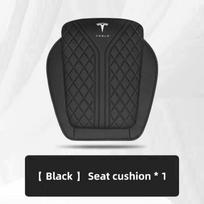Automobilio sėdynės pagalvėlės užvalkalas Tesla Model 3 S X Y Juniper Cybertruck Keturiems sezonams Universalus Nappa odos sėdynės paminkštinimas Automobilio priedai Napa Leather&Four Seasons