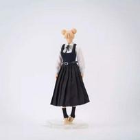 [TOYBARJAPAN] 112 Scale Figure Accessory Set  Compatible with Romankey Crazy Figure and other body types: JK (high school girl) long pleated