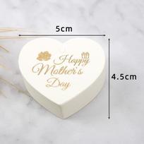 100pcs Heart Shaped Cards Mother Day Tags Hanging Decoration White Red Paper Cake Decor Tag DIY Crafts Packaging Decoration Tags 1600*900*700MM