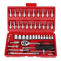 Cordless Electric Slim Ratchet Set with 45 Adjustment Tools Rustproof Corrosion Resistant Power Ratchet Wrenches Repair Tools