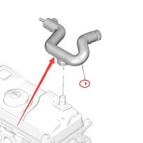 Premium 1192Q5 1192R2 Car Engine Crankcase Ventilation Tube Oil Breather Pipe For  106 306 Partner Citroen Saxo Xsara NONE