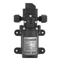 DC 12V 0.9Mpa 4-6L/Min Water High Pressure Diaphragm 70W Self Priming Pump Convenient installation exquisite workmanshi 12V