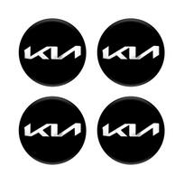 4Pcs 56mm Car Wheel Hub Center Cap Emblem Badge Stickers For Kia Rio 2 3 K3 K5 Ceed Sportage Picanto Sorento Soul Accessories sidabras