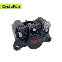 Cheap Adelin Brake Caliper ADL-214 Casting Aluminum Alloy Piston Size 34mm*2 Installation Height 84mm For Niu Scooter Motorcycle