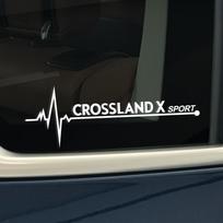 For Opel Vauxhall Astra Corsa Insignia Crossland X Vectra Zafira Meriva Car Side Window Styling Stickers Tuning Accessories