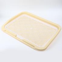 Easy Clean Dog Potty Training Toilet Leak Proof Pet Potty Pads Puppy Potty Training Tray  Indoor geltona