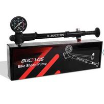 300psi Bike Fork Air Pump High-pressure Gauge Bike Manual Air Inflator 360 Degree Rotary Hose with Fork Rear Suspension Tire Bicycle Pump