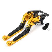 For YAMAHA NMAX155 NMAX 125 N-MAX125 155 Scooter Accessories Folding Extendable Left Right Brake Levers With parking function black Gold