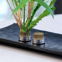T02C!8Pc Flower Frog Round Flower Arranger,Flower Fixing Frog Flower Stand Tool Flower Arrangement Pin Holder For Plant Decor