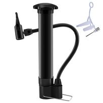 80PSI MTB Bicycle Pump Schrader Valve Bike Manual Air Pump Lightweight Balloon Tire Inflator for Road Mountain Bikes Balls