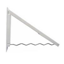 Folding Clothes Drying Rack Wall Mount Laundry Drying Hanger Wavy Design Space-Saving Easy Installation Clothes Rail for Bedroom Laundry Room balta