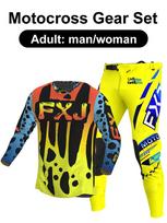 motocross gear set Enduro cross Jersey Pant Kits Racer Gear Set Off-road Mens Kits Women's mountain Downhill Motorcycle MX M-32