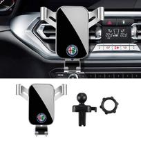 ABS Car Phone Holder 360 Rotation Gravity Auto Grip Bracket For Alfa Romeo 156 159 147 4C 8C 166 Giulia Giulietta Mito Stelvio