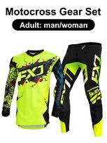 motocross gear set Enduro cross Jersey Pant Kits Racer Gear Set Off-road Mens Kits Women's mountain Downhill Motorcycle MX M-32