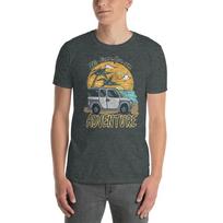 It's Time for an Adventure T-Shirt Gray Honda Element Van Camper Camping Outdoor M
