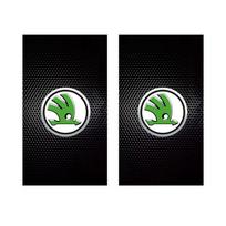 For Skoda Rapid Octavia Yeti Kodiaq Karoq Fabia Superb VRS KAMIQ Scala Citigo Car B-pillar Decals Center Column Protective Film