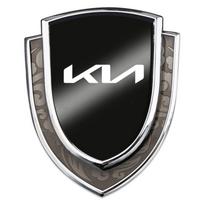 Metal Shield Sticker Car Side Fender Sticker Windows Sticker Decorative Badge Sticker For Kia Rio 3 4 K2 K3 X-Line Accessories