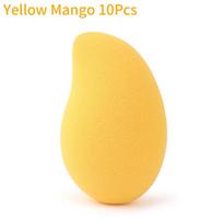 Wholesale Mango Shape Soft Makeup Sponge Blender Face Beauty Cosmetic Powder Puff For Foundation Concealer Cream Make Up Tools