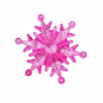 73mm Acrylic Crystal Snowflake Petal Fairy Wand Accessory for DIY Christmas Decoration Half a pound (approx. 19 pieces) auksinė