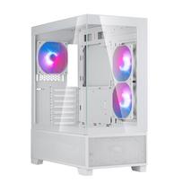 Silverstone Mini Tower PC Case ATX Micro-ATX SST-LD05-W-ARGB White (Authorized Japanese Distributor)