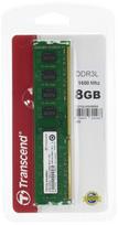 Transcend Desktop PC Memory, PC3L-12800 DDR3L 1600 8GB, 1.35V (Low Voltage) - 1.5V Dual Voltage Compatible, 240-pin DIMM, TS1GLK64W6H