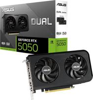 DUAL GeForce RTX 5050 8GB GDDR6 OC Edition Video Card DUAL-RTX5050-O8G [Used]