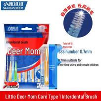 FAWNMUM Ret retractable L-Shaped Interdental Brushes