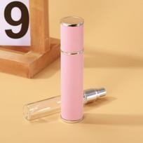 10ml Refillable Perfume Essential Oil Alcohol Spray Rotating Bottle Spray Atomizer Bottle PU Leather Empty Cosmetic Containers