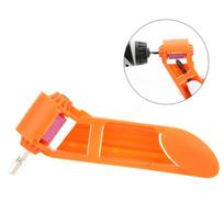 2pcs Blue /OrangeColor Portable Drill Bit Sharpener  Metal Iron Drill