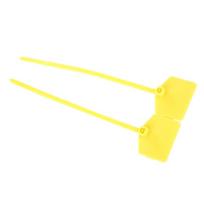 Anti-tamper Cable Tie Nylon material Plastic Strap Wire accessory Security Seal  Label attaching geltona