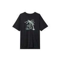 Nike SB Palm Tree Print Casual Short Sleeve T-Shirt Men Tops Black DQ1851-010 L