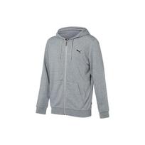 Puma Logo Spliced Zip-Up Hoodie Jacket Men jackets Gray 847219-03 M