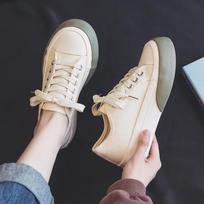 Madingi platforminiai vulkanizuoti batai moterims Nauji universalūs drobės batai Madingi maži balti batai Laisvalaikio batai Sportiniai batai Moteriški batai Zapatillas 35 smėlis