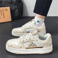 Fashion Mens Shoes Sneakers Casual Skateboard Summer Breathable Outdoor Tennis Sports Hiking Platform Leather Work Luxury Designer 39 brown