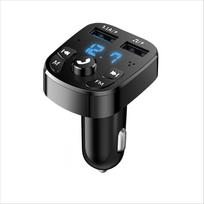 Automobilinis laisvų rankų įrangos Bluetooth 5.0 FM siųstuvas Automobilinis rinkinys MP3 moduliatoriaus grotuvas Laisvų rankų įrangos garso imtuvas 2 USB greitas įkroviklis