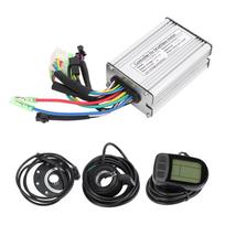 36V48V 350W Elektrinio Motorolerio Valdiklio Rinkinys 17A Bešepetėlio Variklio Valdiklis su KT LCD5 Ekranu
