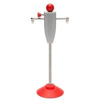 Heavy Duty Metal Car Steering Wheel Holder Stand - Vehicle Wheel Alignment Tool for Rack Adjustments and Leveling One Size