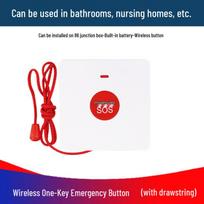 220V Bathroom Emergency Call Alarm for Disabled Toilets with Remote Control