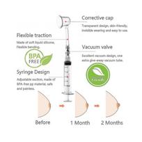 Inverted Nipple Puller Aspirator Corrector for Women with Flat Nipples - 4 Pcs Set (2 for Day & 2 for Night Use)