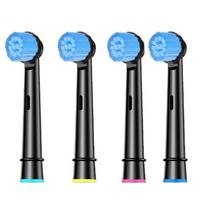 Qianbaimei Replacement Electric Toothbrush Heads for Oral-B CN plug (adapter included)