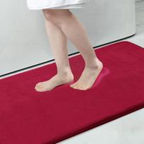 Super Absorbent Bath Mat Memory Foam Carpet Non-Slip Toilet Bathroom Rug Soft Living Room Bedroom Shower Entrance Absorbent Rug 40x60cm